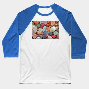 Pebbles at seashore / beach Baseball T-Shirt